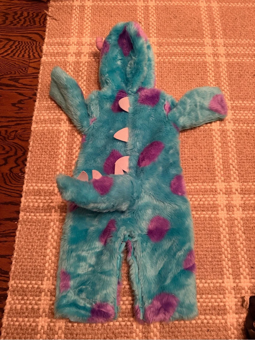 Pottery Barn Sully Costume with Purple Spots